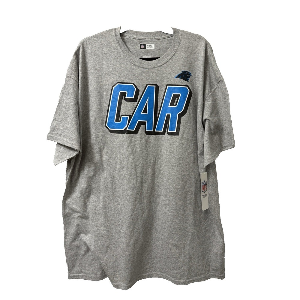 NFL Team Apparel T Shirt Size 2xL Carolina Panthers Short Sleeve New